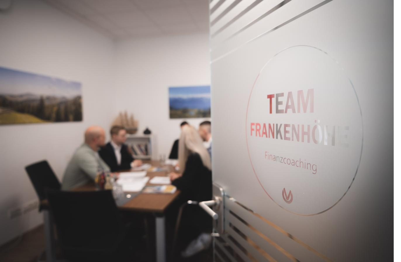 Der Besprechungsraum von Team Frankenhöhe